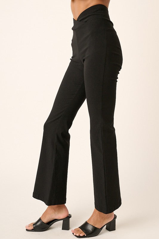 Joanne V Waist Flare Pants FINAL SALE