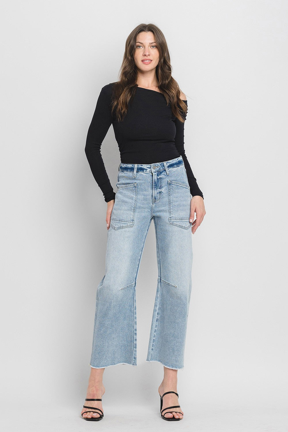 Kate Super High Rise Barrel Jeans