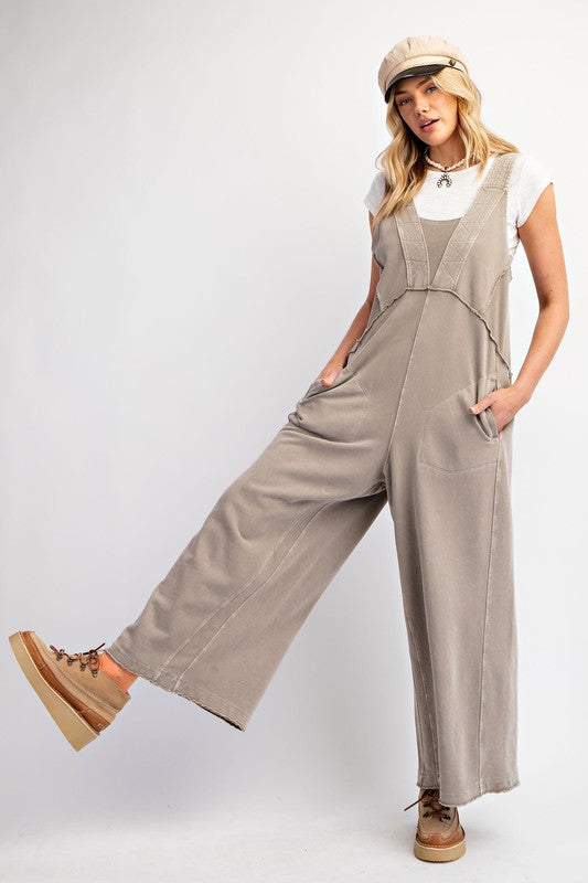 Katie Washed Terry Jumpsuit