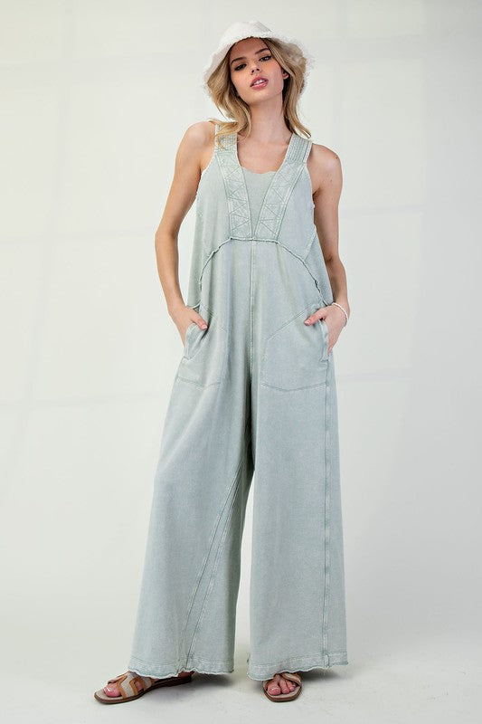 Katie Washed Terry Jumpsuit