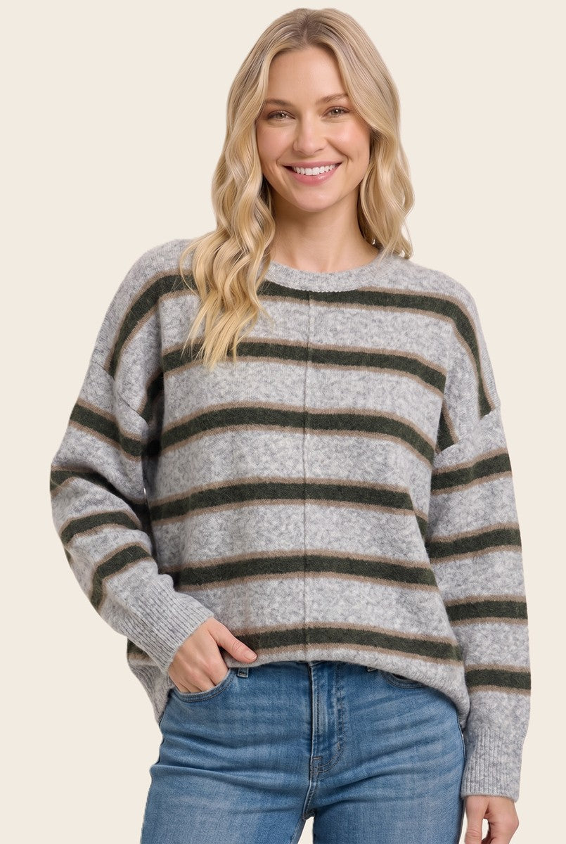 Lilibet Wide Stripe Sweater