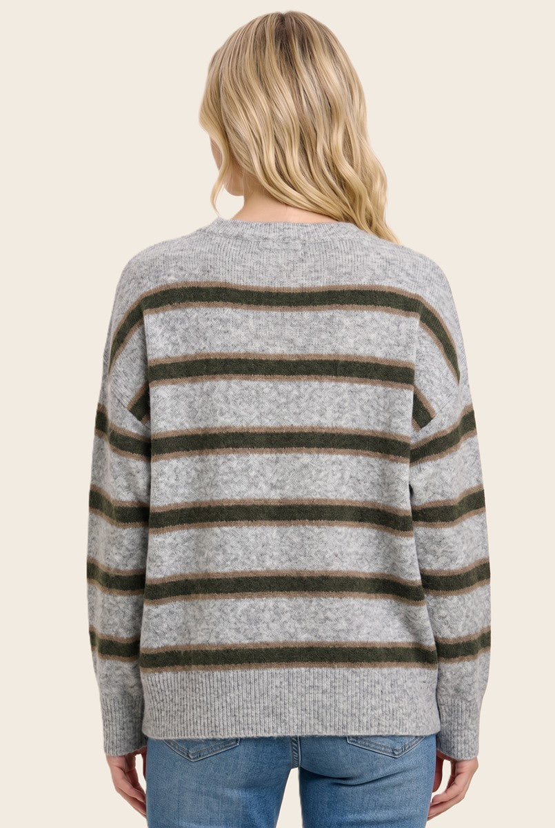 Lilibet Wide Stripe Sweater