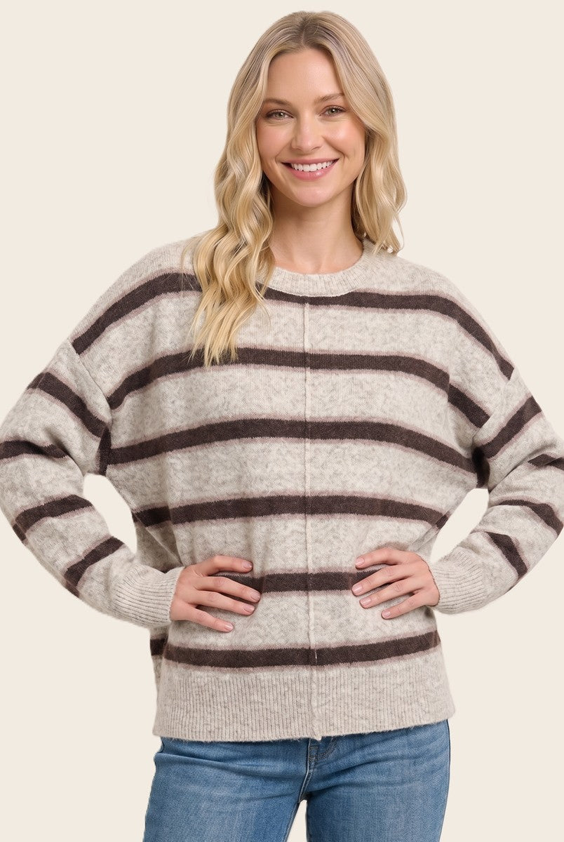 Lilibet Wide Stripe Sweater