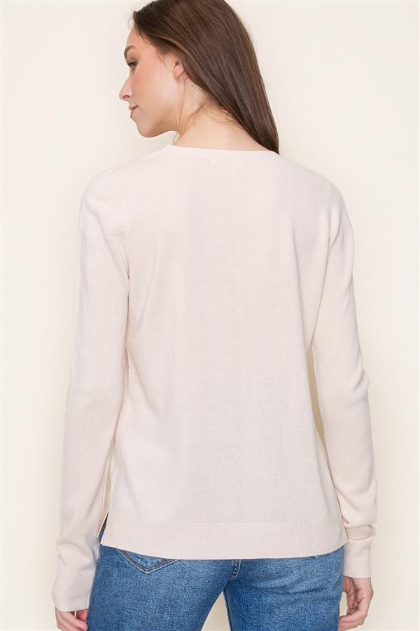 Marie Long Sleeve Crew Neck