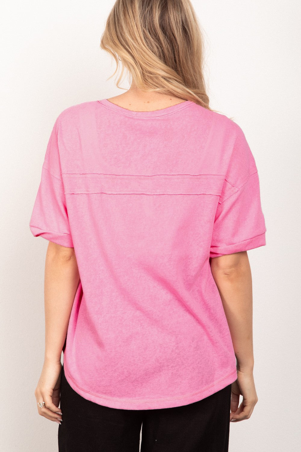 Melodie Short Sleeve Henley Top