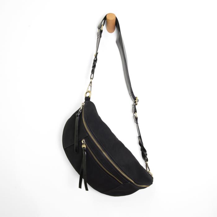 Nina Suede Sling Bag