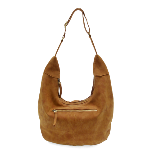 Rochelle Suede Crescent Hobo