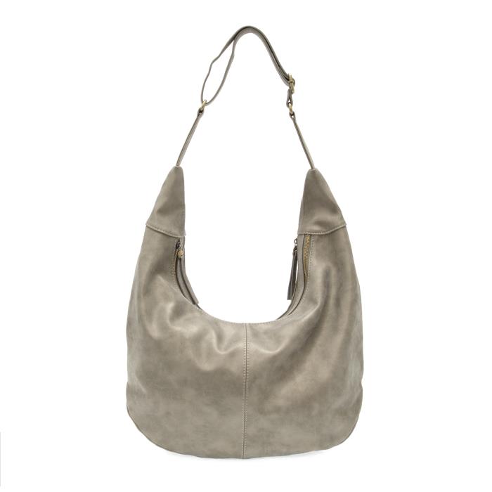 Rochelle Suede Crescent Hobo