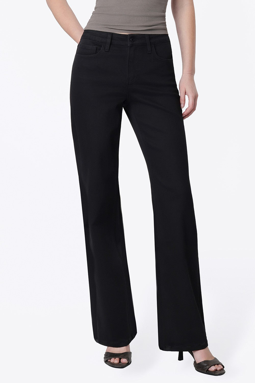 Sherri High Slim Black Jeans