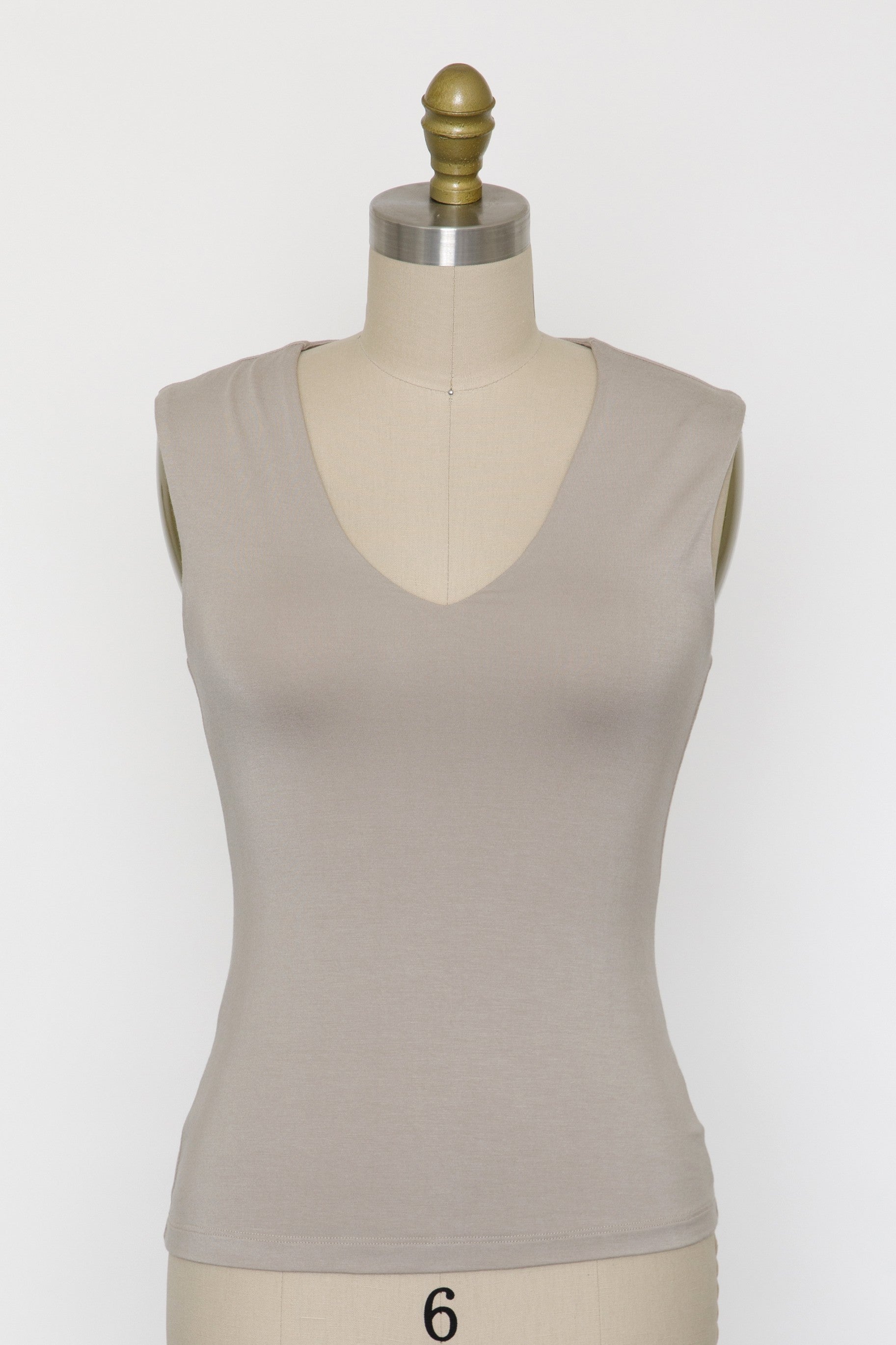 Shiloh Lined V-Neck Tank