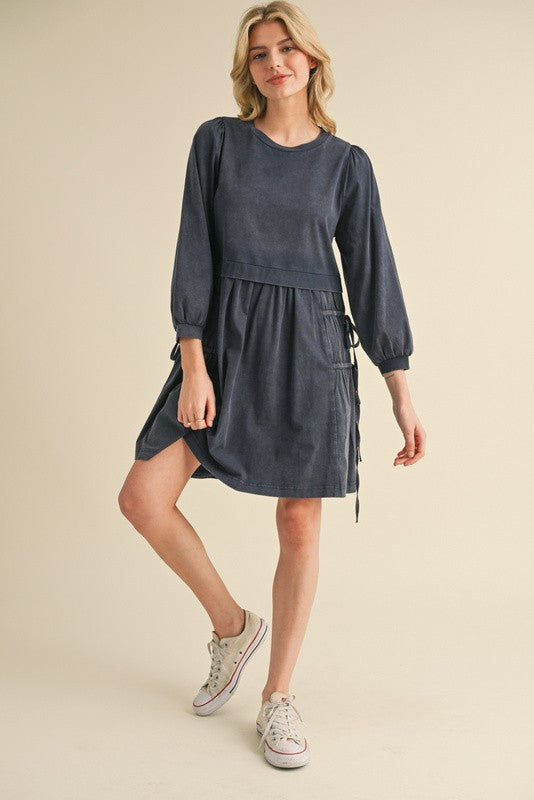 Sierra Twofer Side Tie Dress