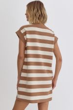 Vicky Striped Sleeveless Dress