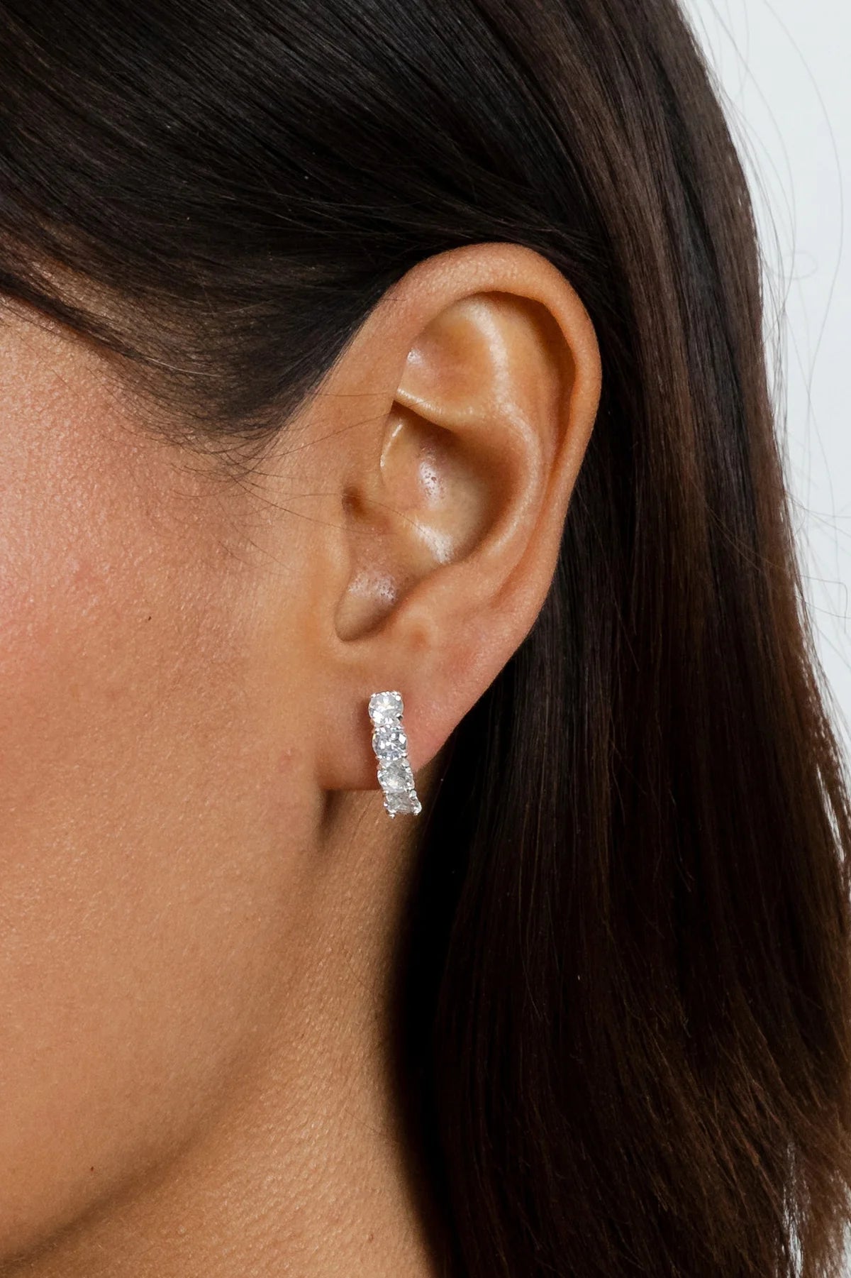 Ansley Earrings Silver