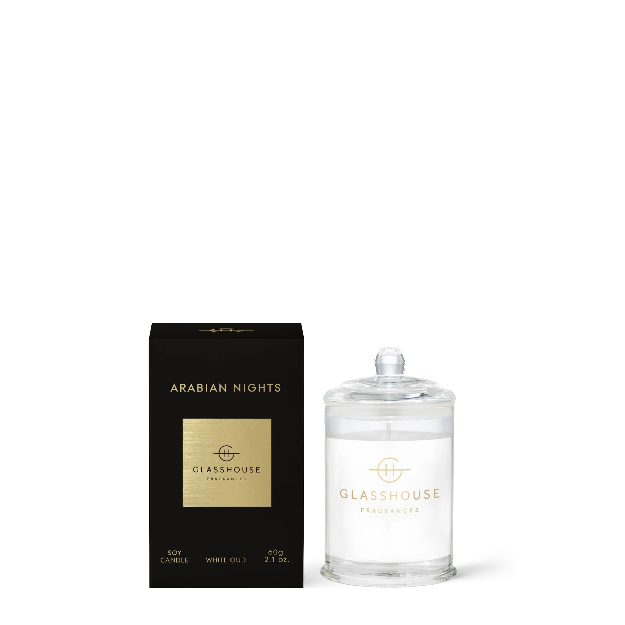 Glasshouse 2.1oz Candle Arabian Nights