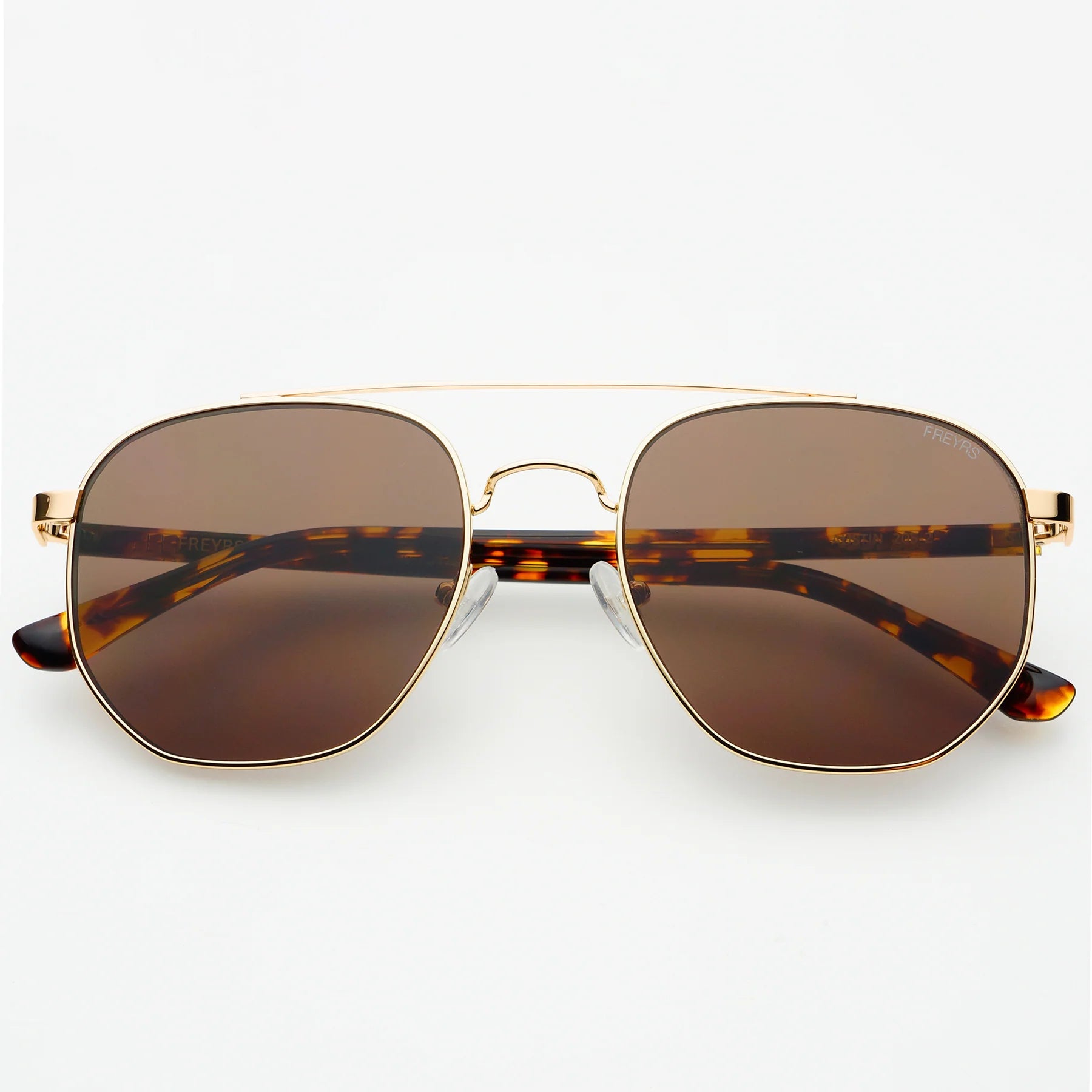Austin Sunglasses Gold/Brown