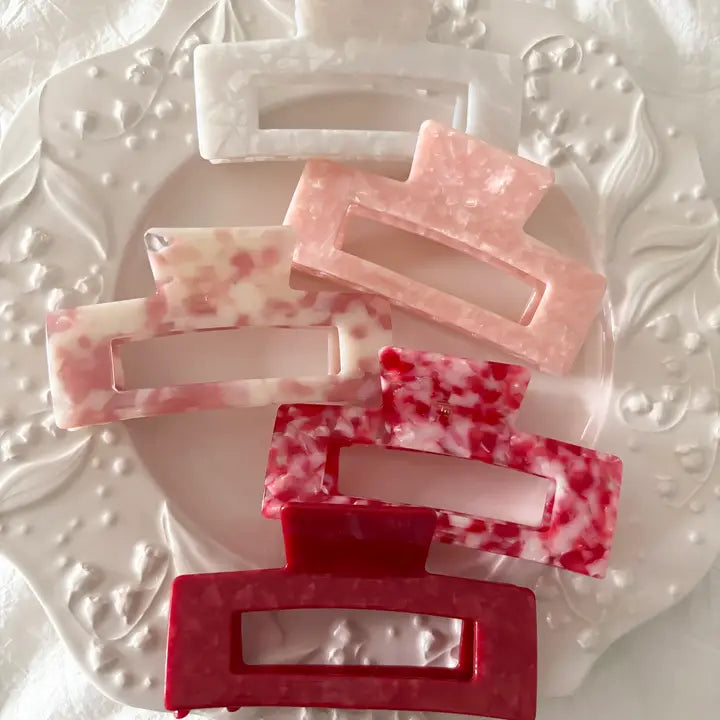 Betty Hair Claw Red 4