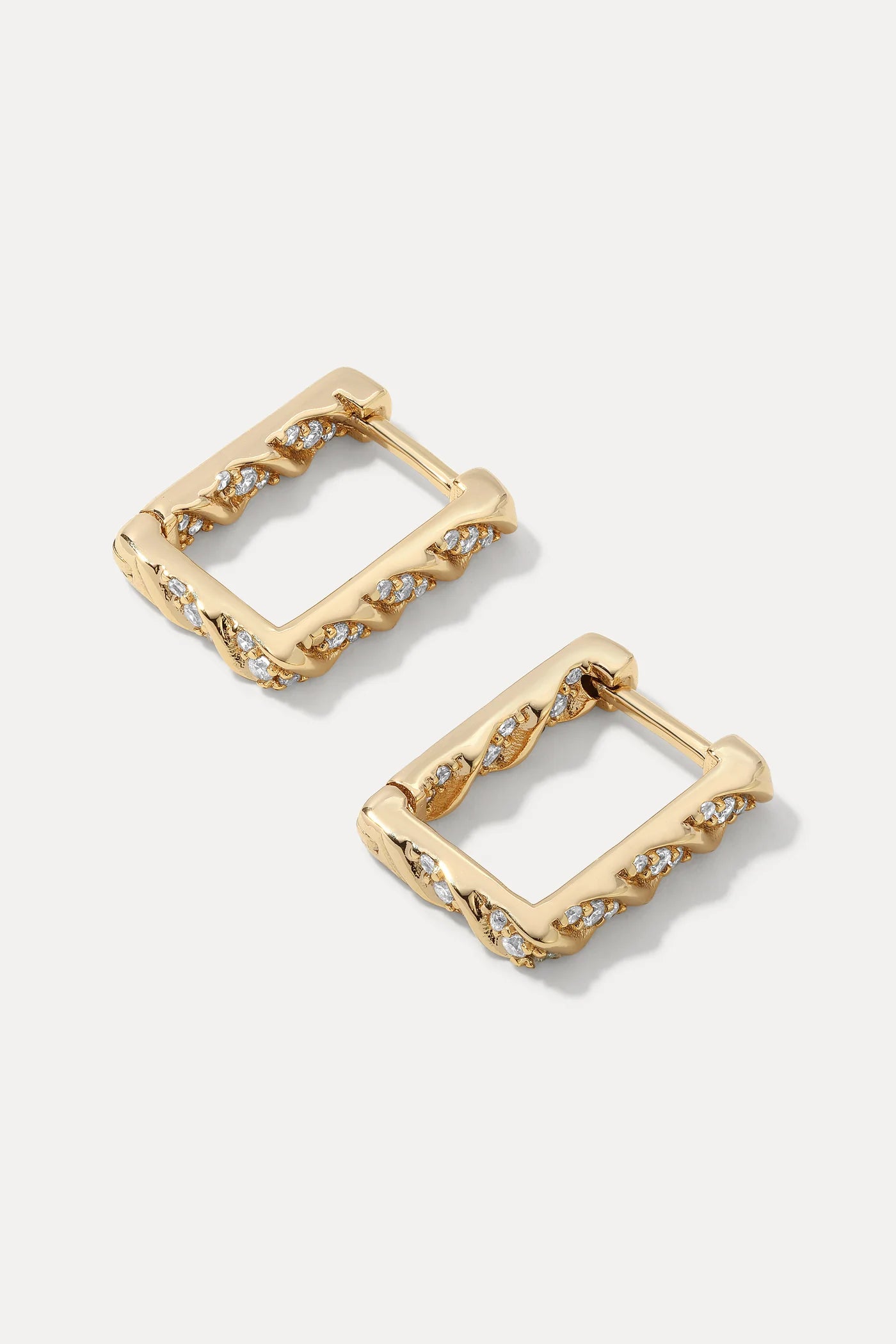 Brynn Huggie Earrings Gold