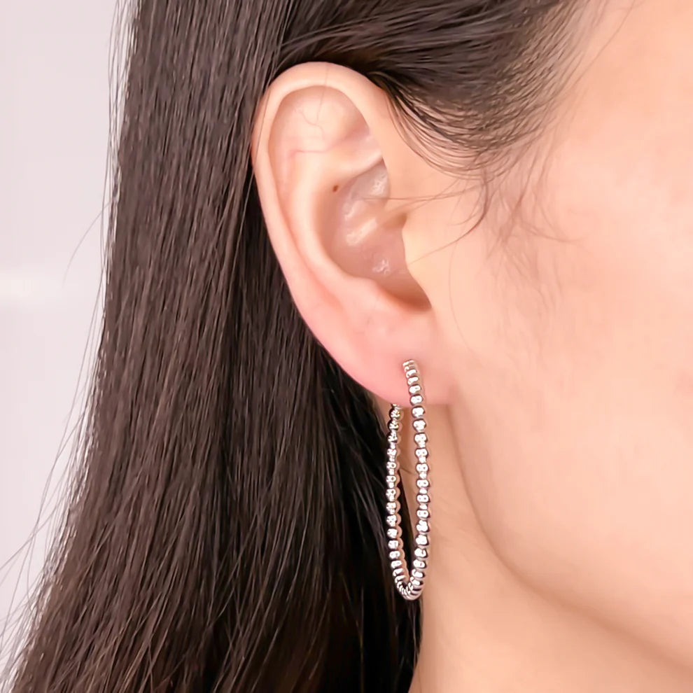 Bubble Pattern Hoops