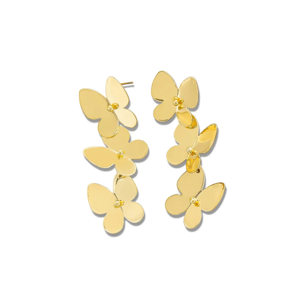 Butterfly Drop Earrings