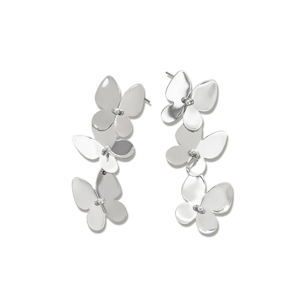Butterfly Drop Earrings