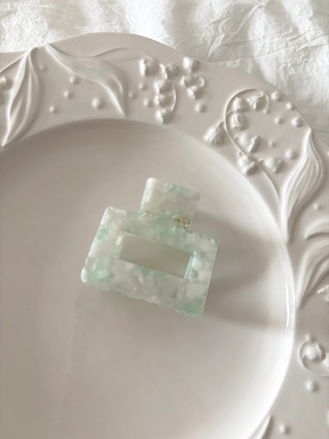 Camilla Hair Claw Aqua 1