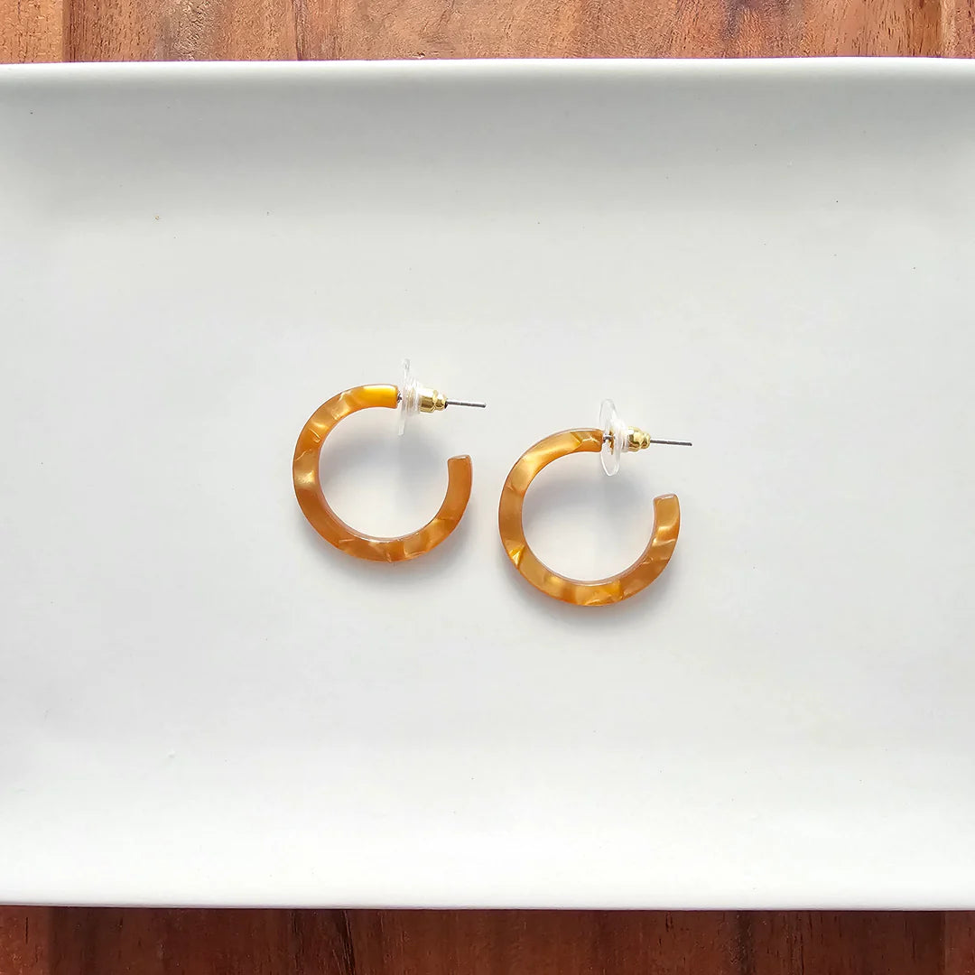 Cam Mini Hoops Copper