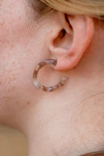 Cam Mini Hoops Shimmering Taupe
