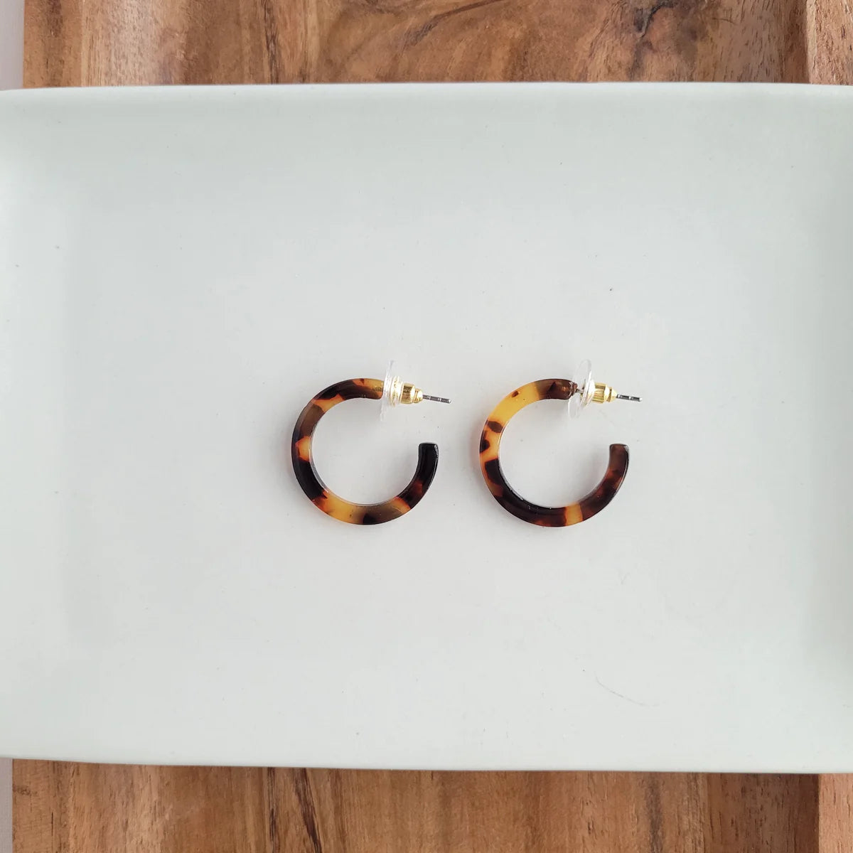 Cam Mini Hoops Tortoise