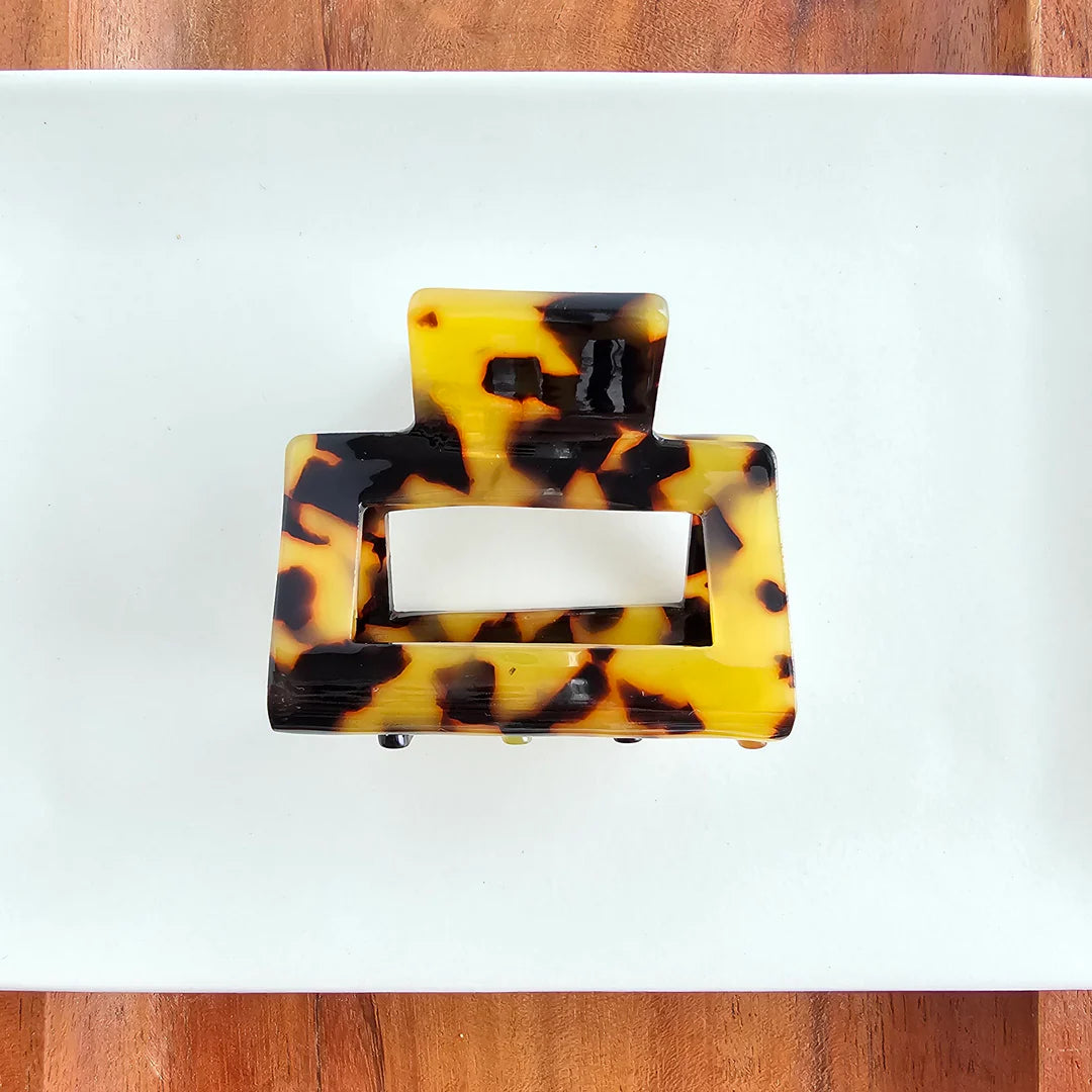 Carly Hair Claw - Tortoise
