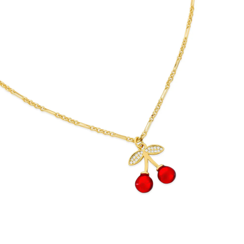 Cherry Pendant Necklace