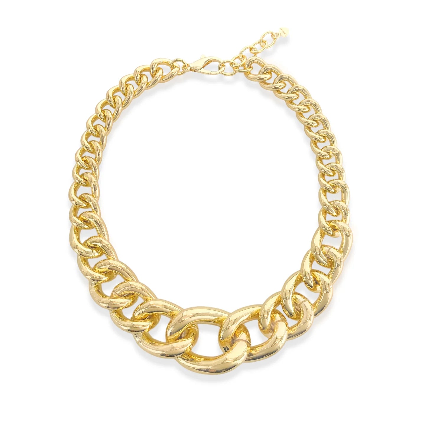 Chunky Curb Chain Necklace