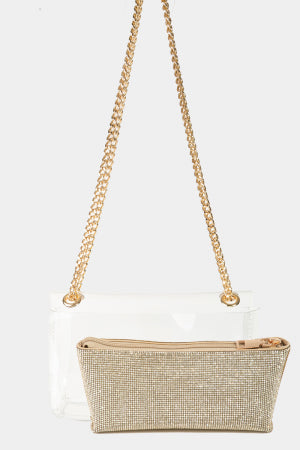 Clear Turn Lock Bag