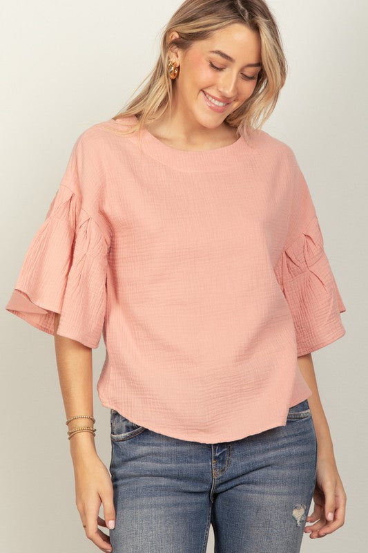 Cleo Bell Sleeve Top