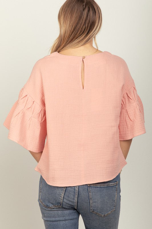 Cleo Bell Sleeve Top