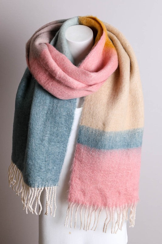 Color Block Scarf