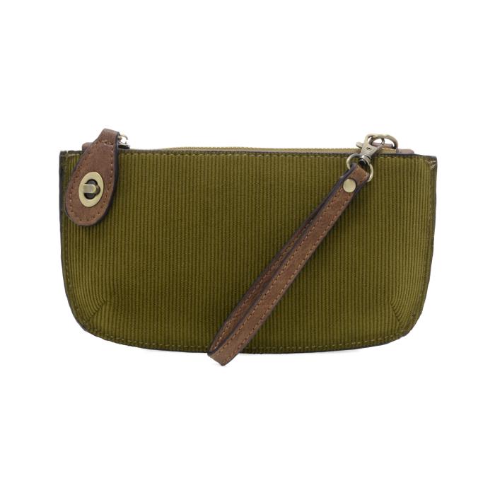 Corduroy Mini Crossbody Clutch