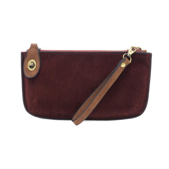 Corduroy Mini Crossbody Clutch