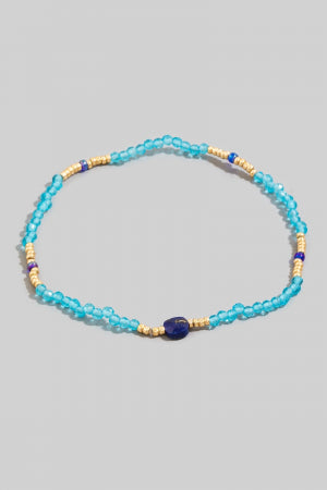 Crystal Mini Bead Stretch Bracelet