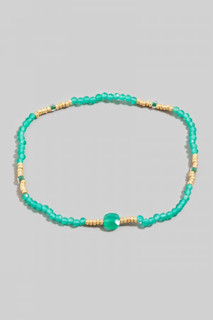 Crystal Mini Bead Stretch Bracelet