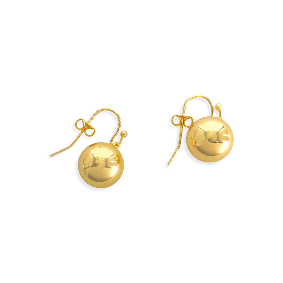 Dangling Sphere Earrings