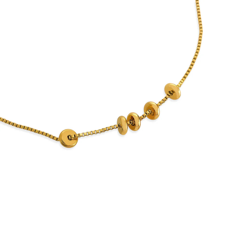 Disc Cable Chain Necklace