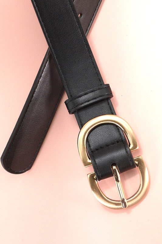 Double Buckle Belt