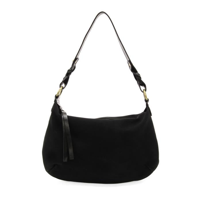 Effie Suede Hobo Bag