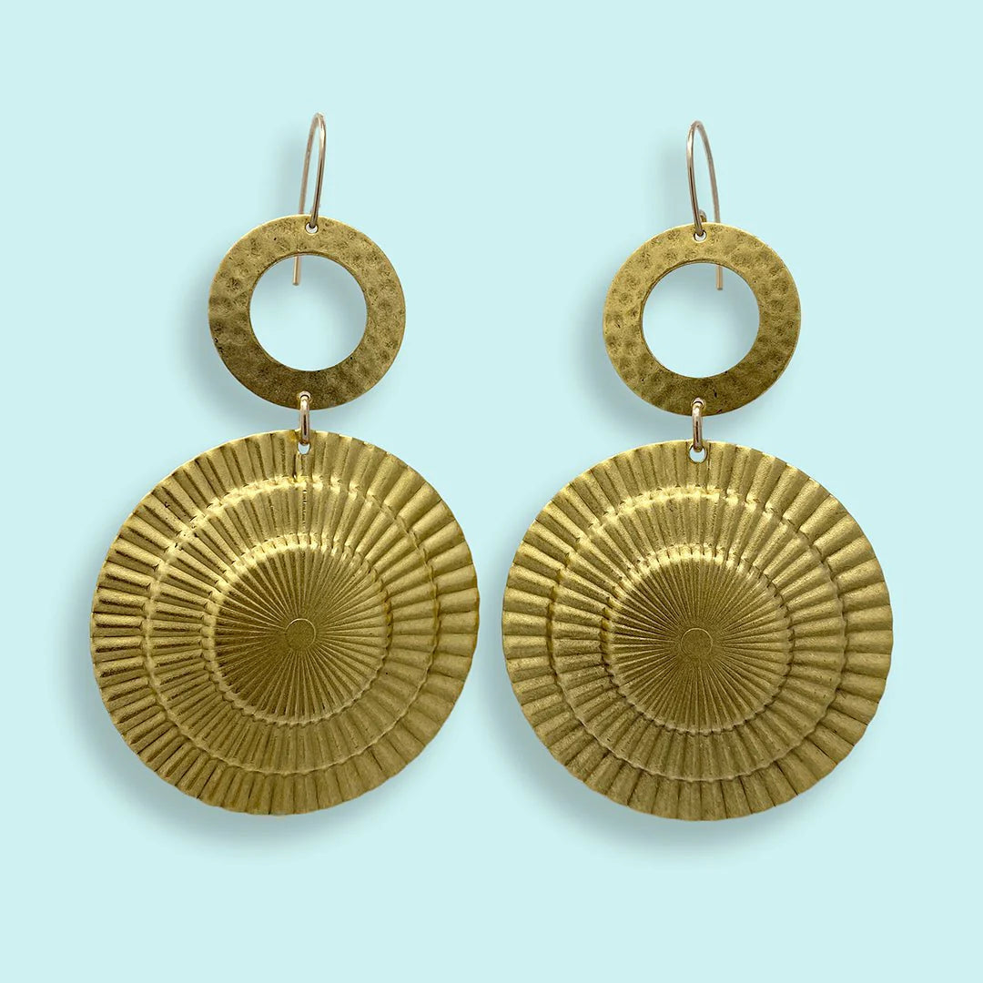 Empire Circle Earrings