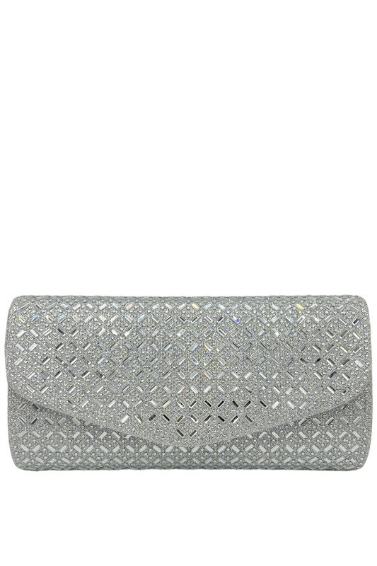 Faceted Crystal Clutch
