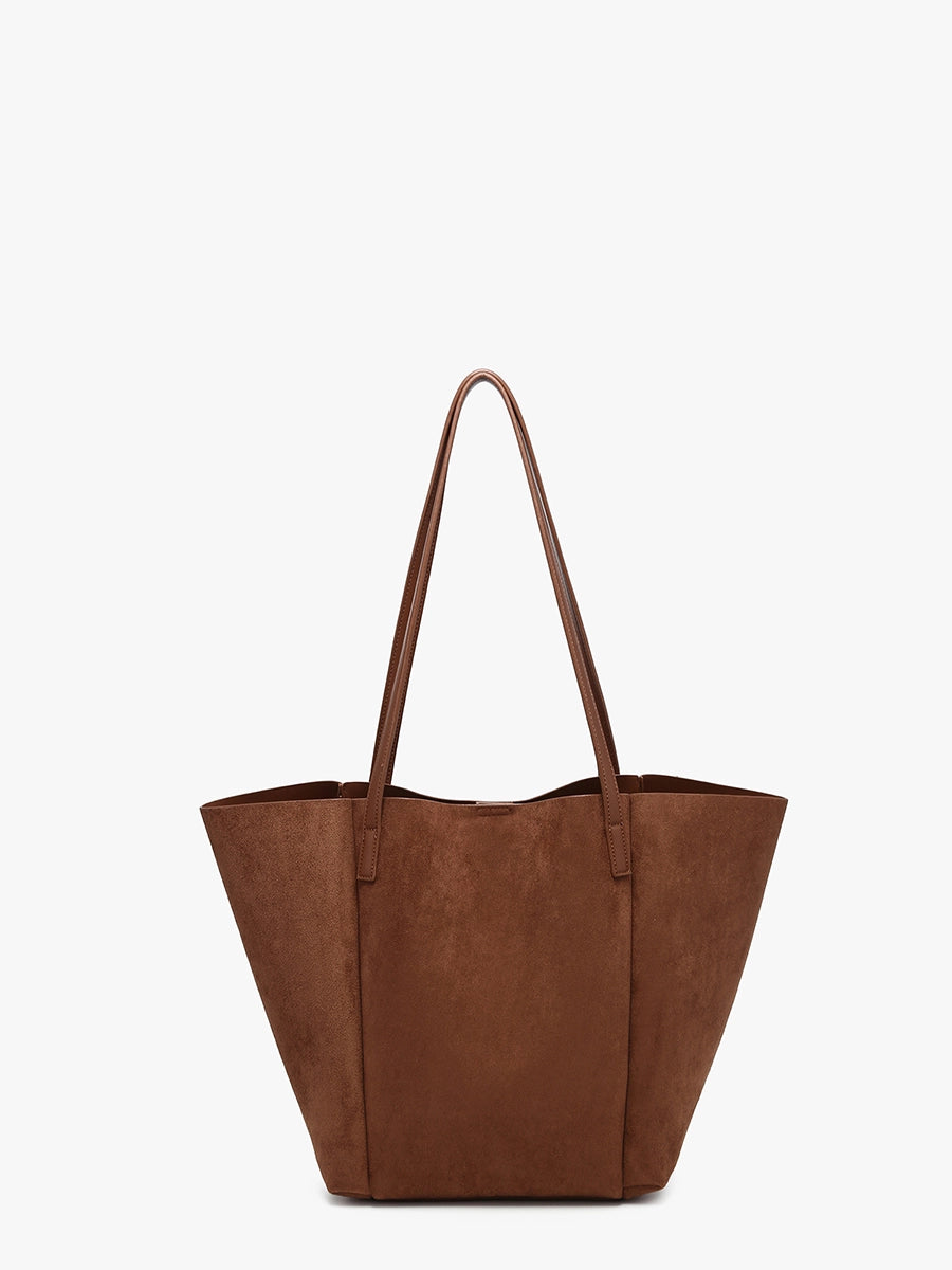 Giselle Suede Tote