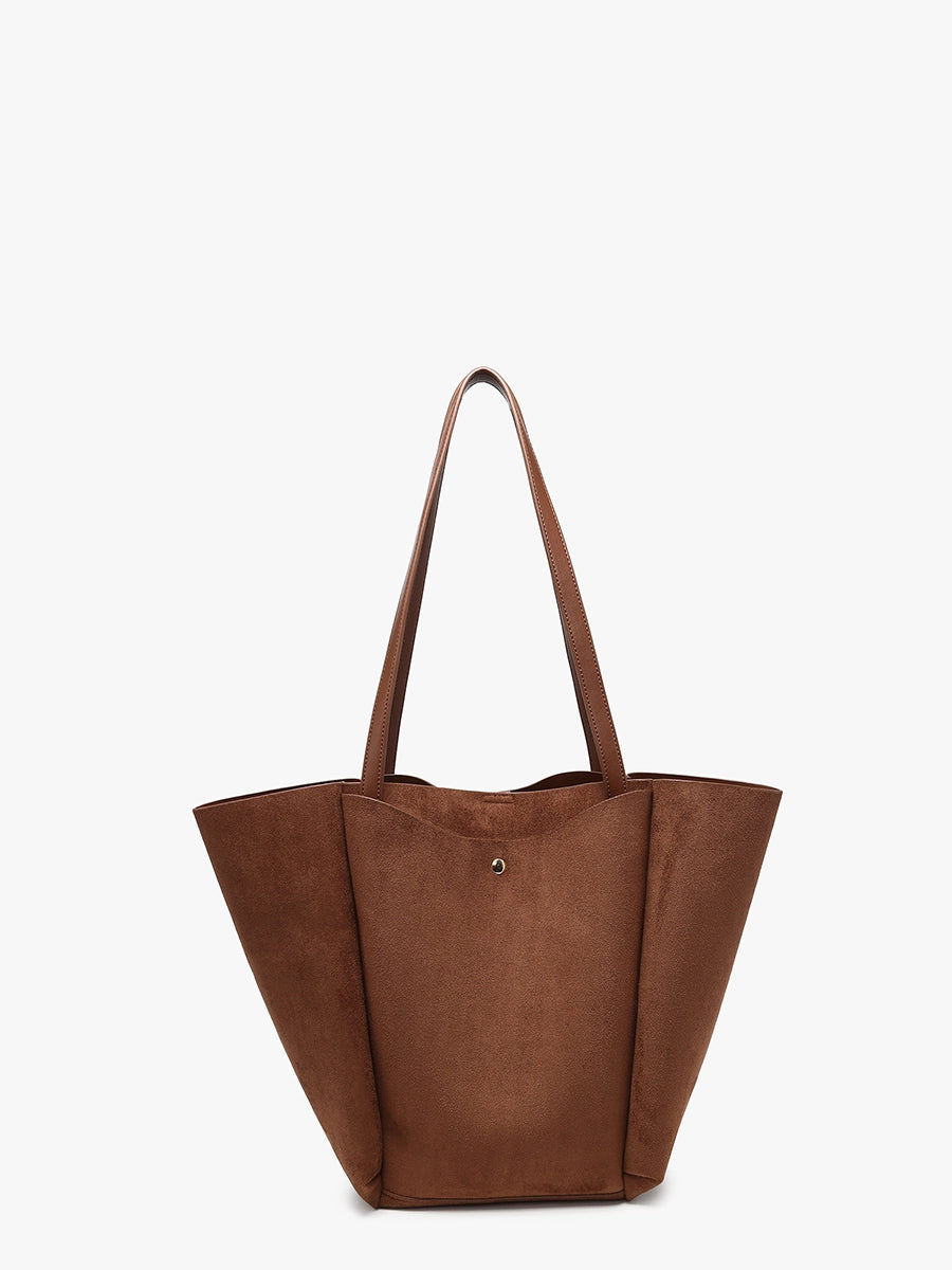 Giselle Suede Tote