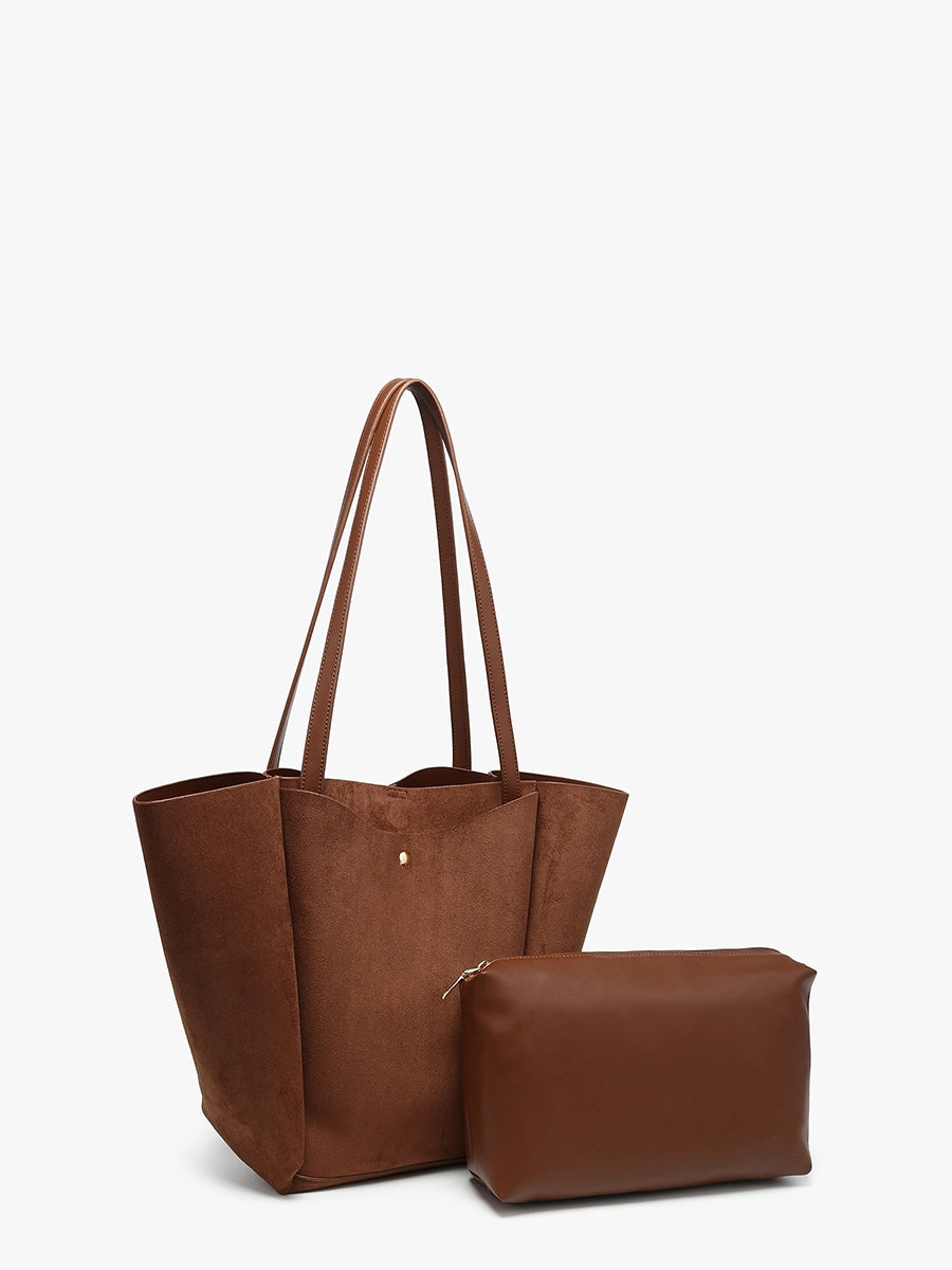 Giselle Suede Tote