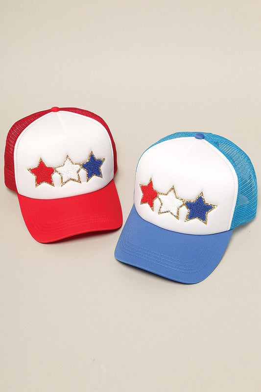 Glitter Star Trucker Hat FINAL SALE