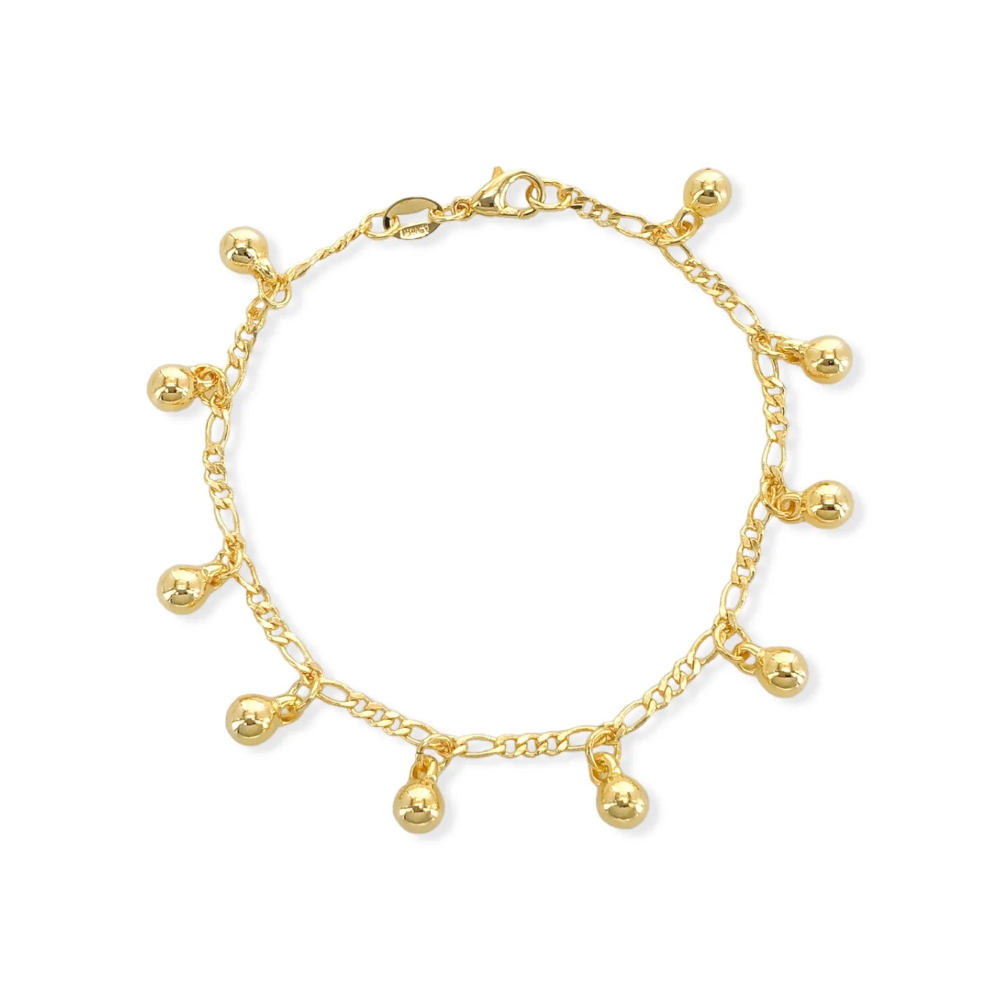 Gold Mini Spheres Bracelet